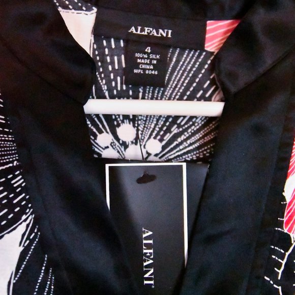 Alfani Cherry Blossom Tunic - Picture 4 of 5